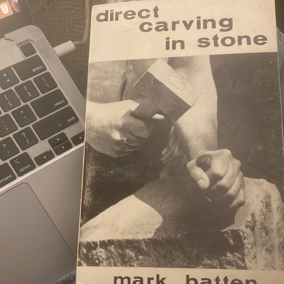 Direct Carving in Stone Book by Mark Batten